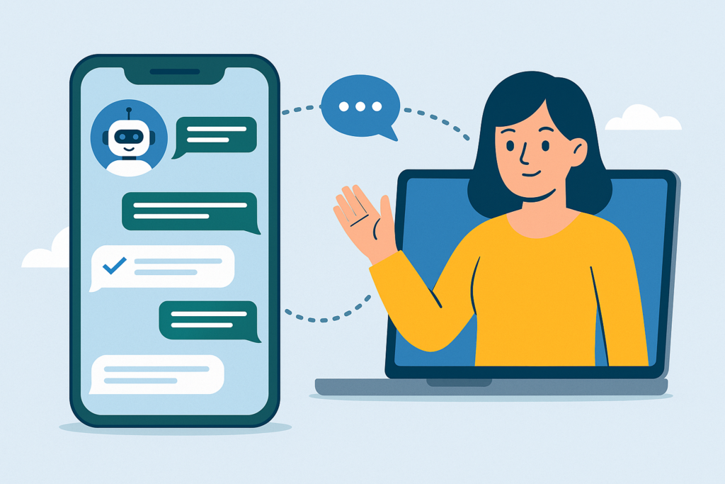 chatbot para atendimento automatizado no WhatsApp
