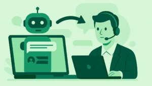 integracao chatbot ou atendimento humano